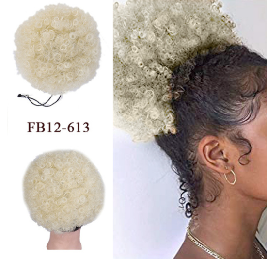 European and American Wig Ponytail - Voluminous Hair Explosion - Image 5