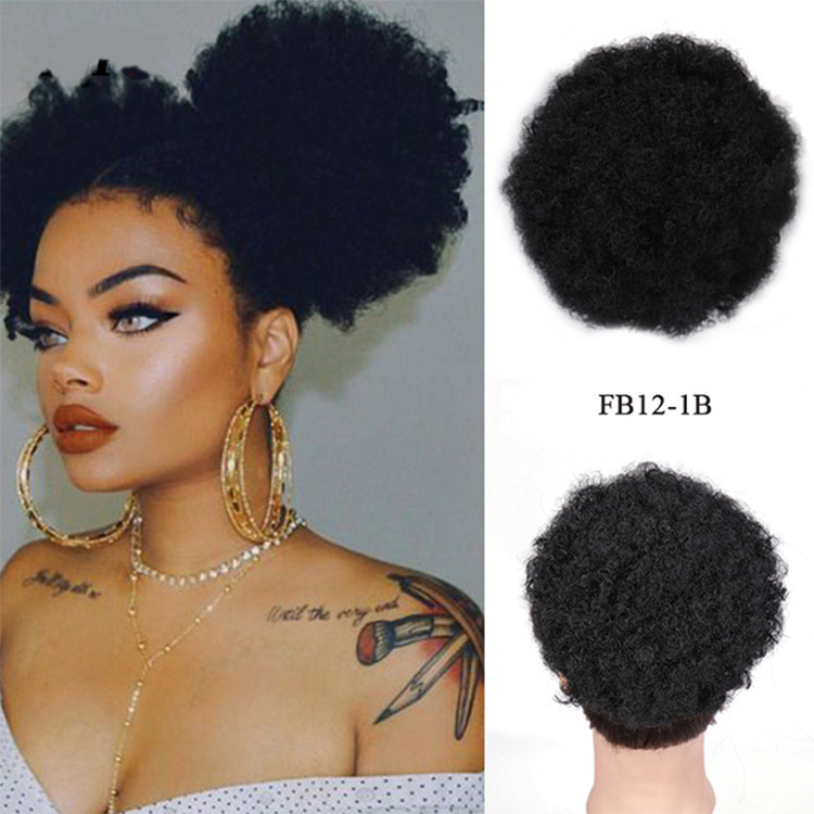 European and American Wig Ponytail - Voluminous Hair Explosion - Image 12