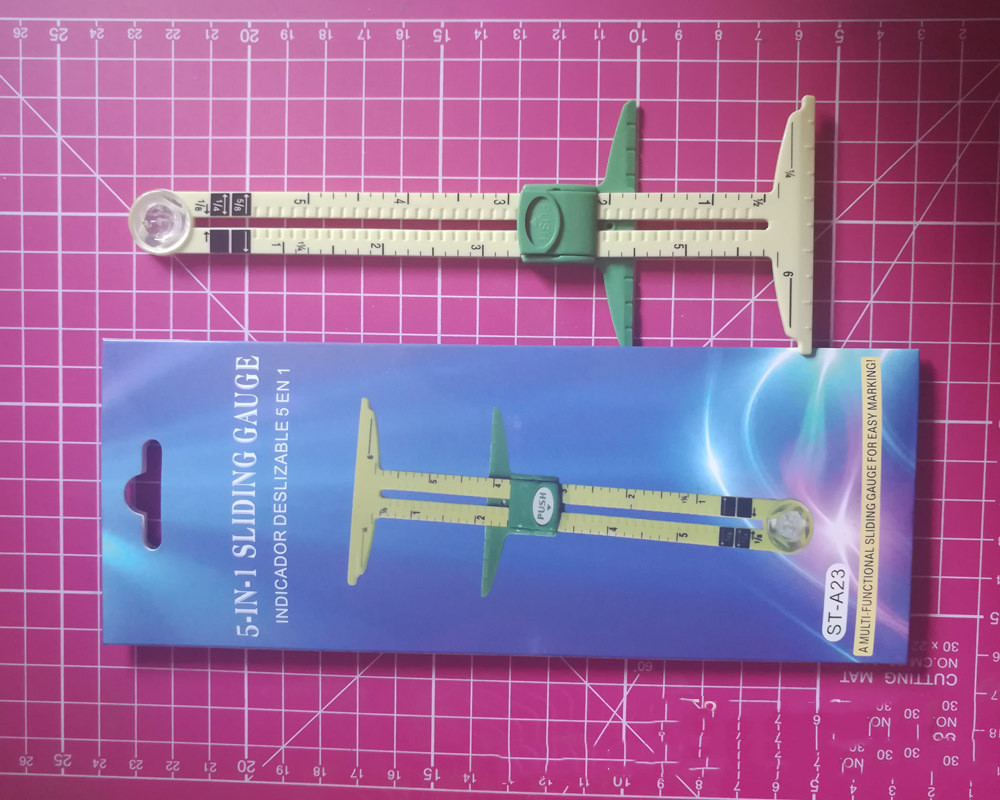 Versatile Patchwork Ruler for Precision Cutting and Crafting - Image 6