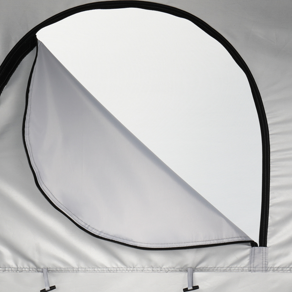 Double Blue and White Color-Changing Tent for Versatile Outdoor Use - Image 6