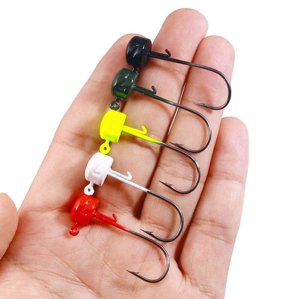 Mushroom-Shaped Haircut Fishhook Jig Hook Set - Essential Fishing Accessories - Image 4