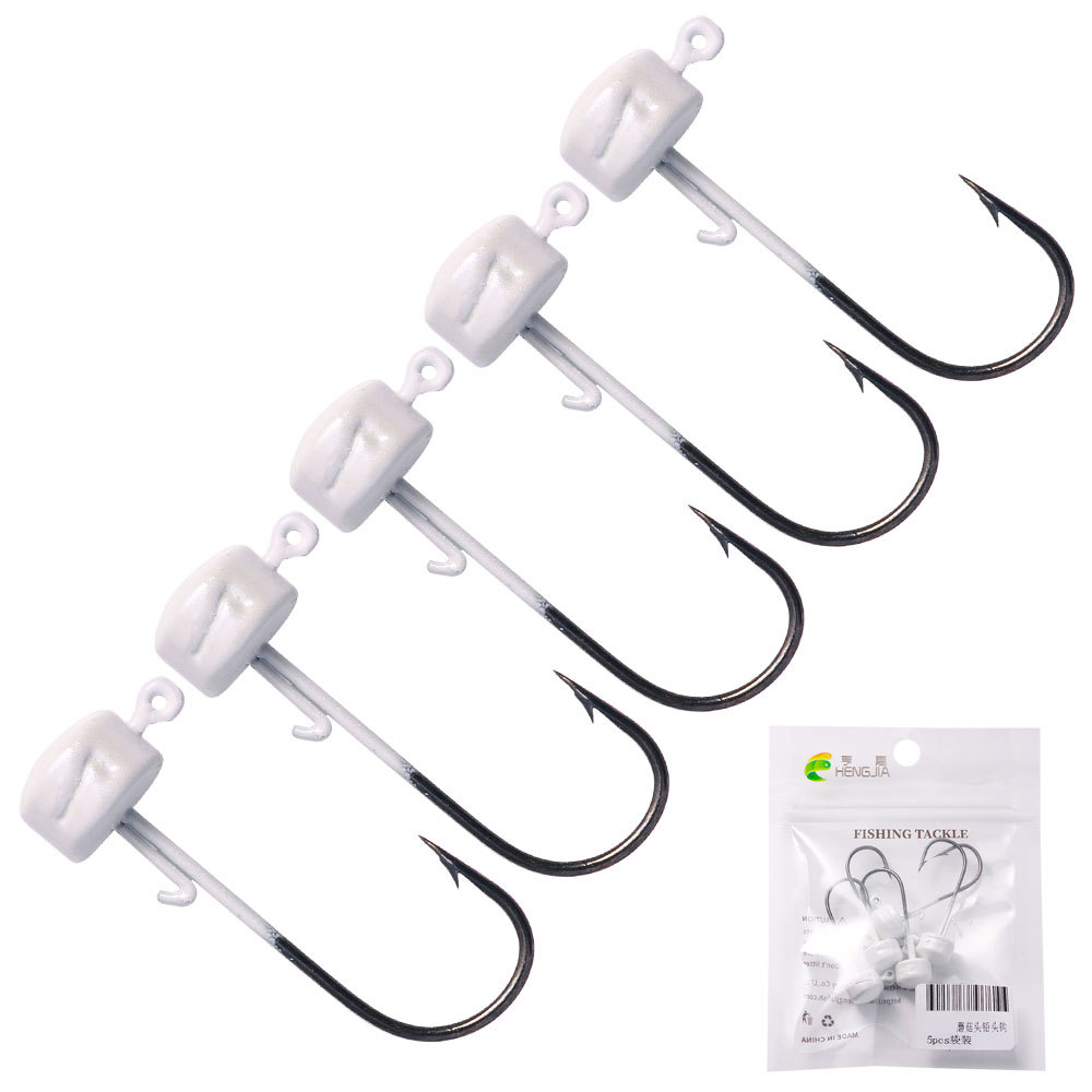 Mushroom-Shaped Haircut Fishhook Jig Hook Set - Essential Fishing Accessories - Image 9