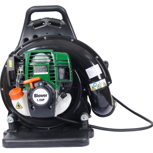 Lightweight 4-Stroke Backpack Leaf Blower - 37.7cc Gas Engine, 1.5HP, 580CFM, Only 16.5lbs - Image 7