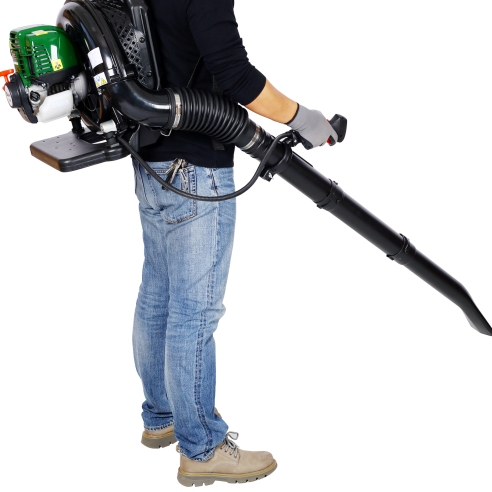 Lightweight 4-Stroke Backpack Leaf Blower - 37.7cc Gas Engine, 1.5HP, 580CFM, Only 16.5lbs - Image 14