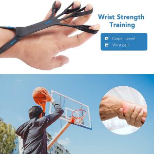 Silicone Grip Finger Exercise Stretcher - Arthritis Hand Trainer for Strengthening and Pain Relief in Rehabilitation