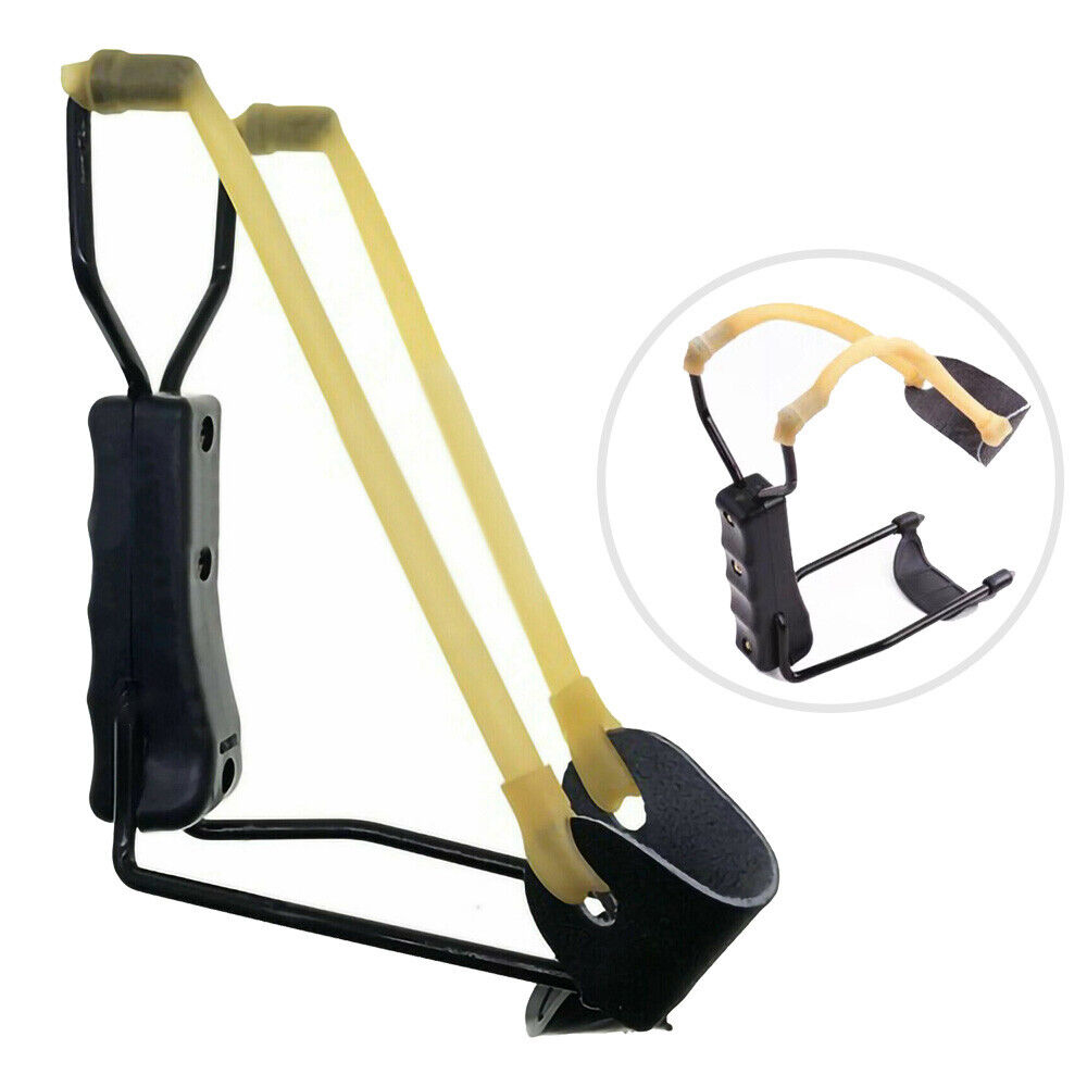 Compact Folding Slingshot Catapult for Outdoor Hunting and Sport Games - Image 2