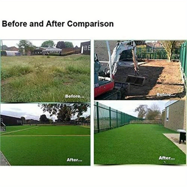 3ft X 32ft Premium Artificial Grass Mat with Drainage Holes - Weekend Shipping Not Available, Amazon Restrictions Apply - Image 8