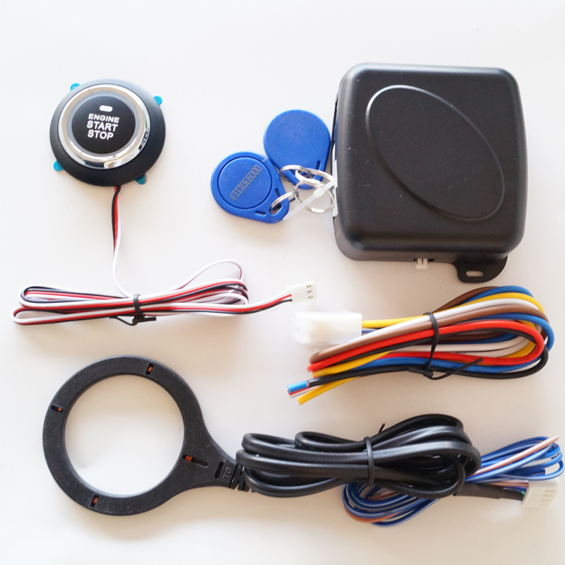 12V Car One-Key Start System with RfFiID Anti-Theft Security Features - Image 5