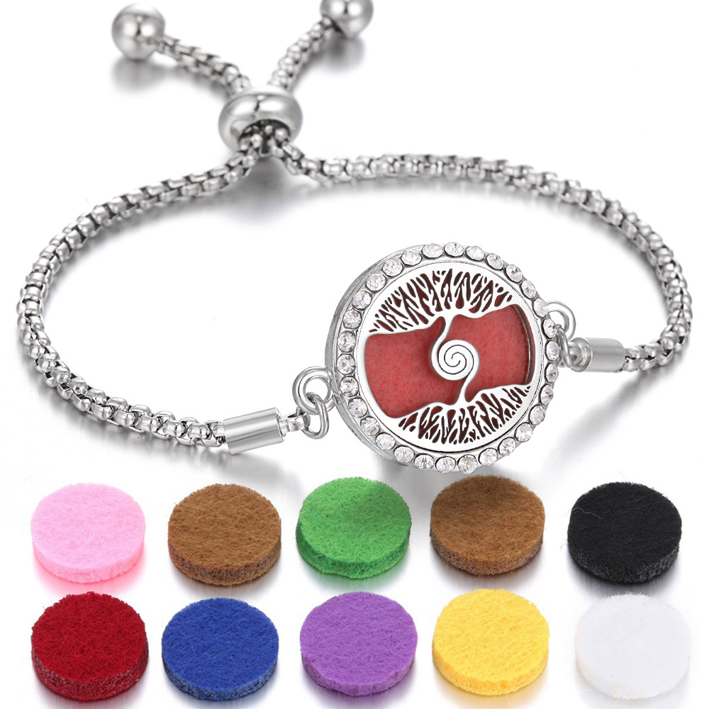 2024 Kaleidoscope Aromatherapy Bracelet - Essential Oil Diffuser Locket for Women, Charming Aroma Jewelry - Image 15