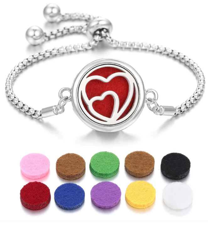 2024 Kaleidoscope Aromatherapy Bracelet - Essential Oil Diffuser Locket for Women, Charming Aroma Jewelry - Image 19