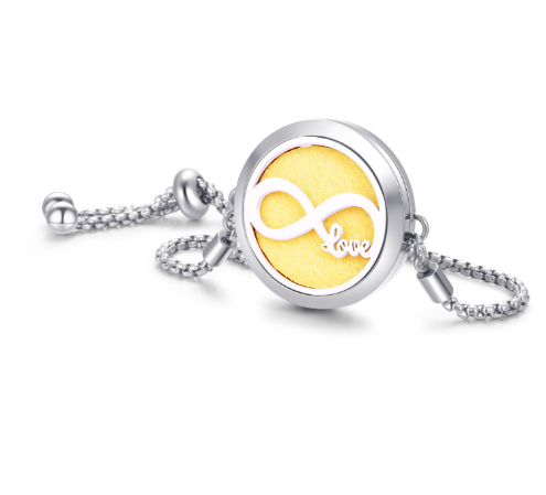 2024 Kaleidoscope Aromatherapy Bracelet - Essential Oil Diffuser Locket for Women, Charming Aroma Jewelry - Image 26