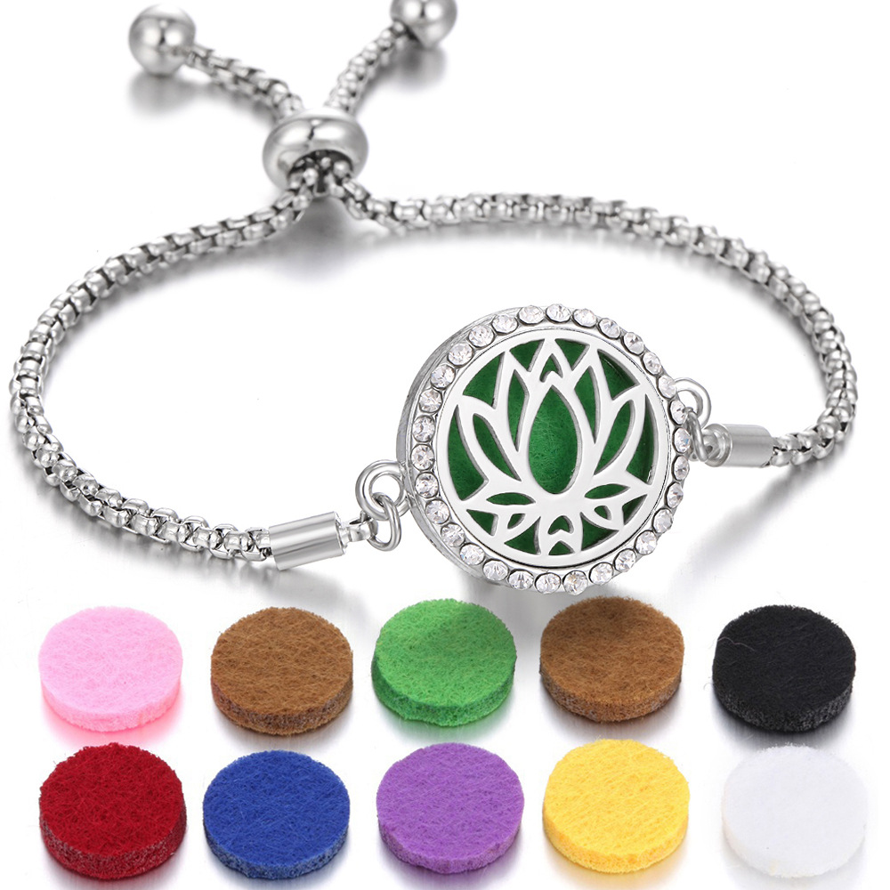 2024 Kaleidoscope Aromatherapy Bracelet - Essential Oil Diffuser Locket for Women, Charming Aroma Jewelry - Image 34