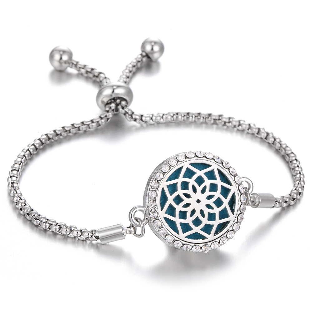 2024 Kaleidoscope Aromatherapy Bracelet - Essential Oil Diffuser Locket for Women, Charming Aroma Jewelry - Image 35