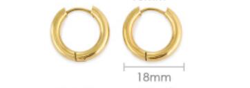Elegant Classic Round Hoop Earrings - Timeless Style and Versatility - Image 4