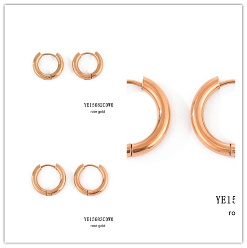Elegant Classic Round Hoop Earrings - Timeless Style and Versatility - Image 6