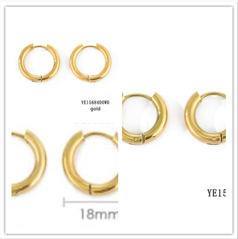 Elegant Classic Round Hoop Earrings - Timeless Style and Versatility - Image 7
