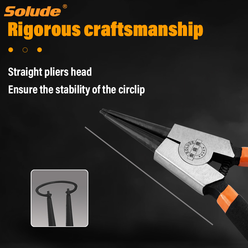 Premium 13 Inch Snap Spring Pliers - 4-Piece Set SKQ-013 for Precision Work - Image 8