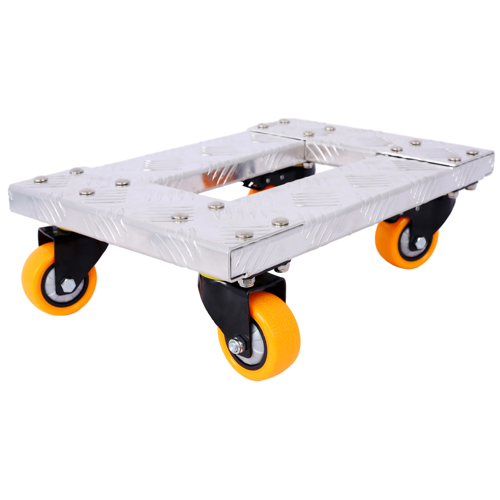 Heavy-Duty Transport Dolly with 3-Inch TPU Professional Casters & Brake Option - Image 2