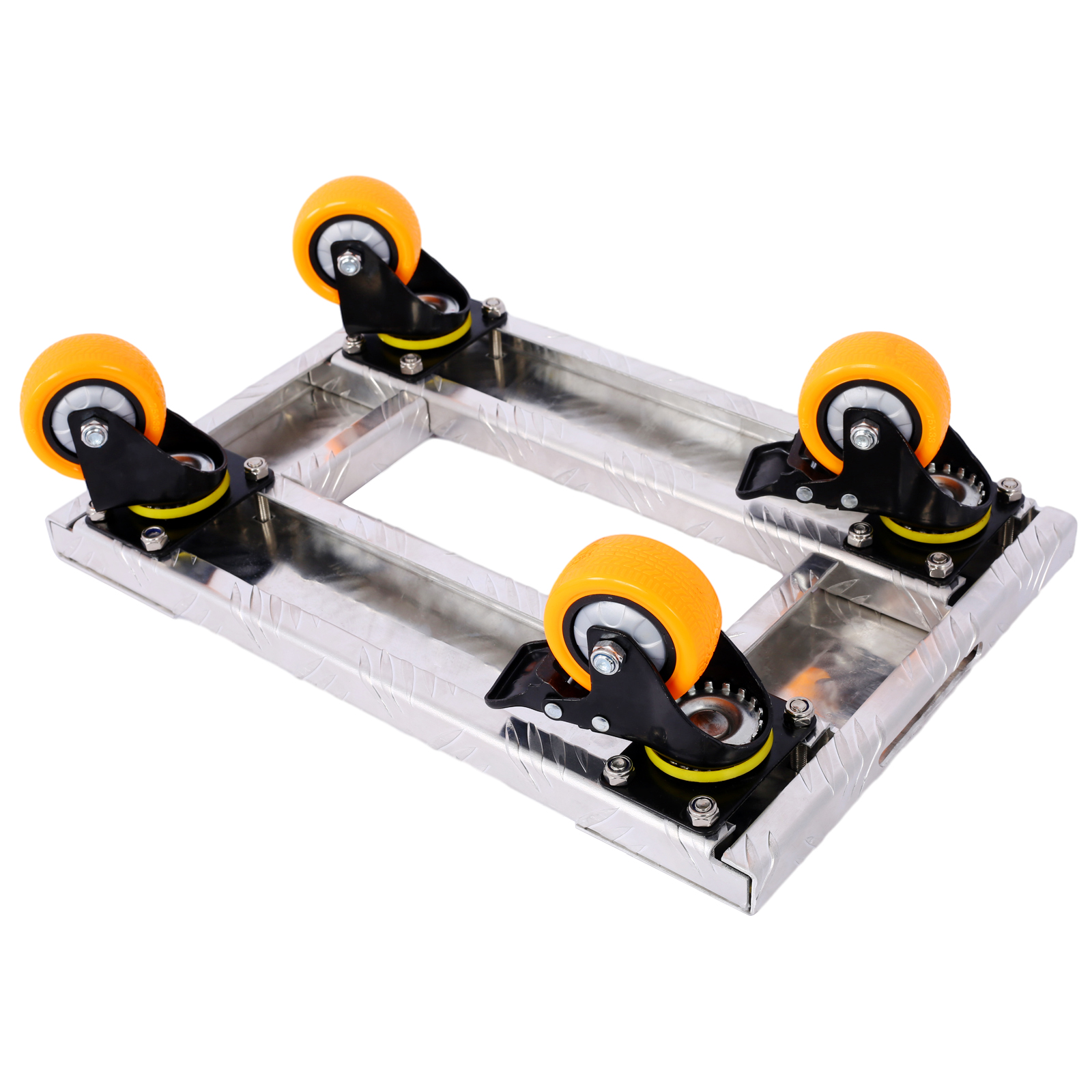 Heavy-Duty Transport Dolly with 3-Inch TPU Professional Casters & Brake Option - Image 4