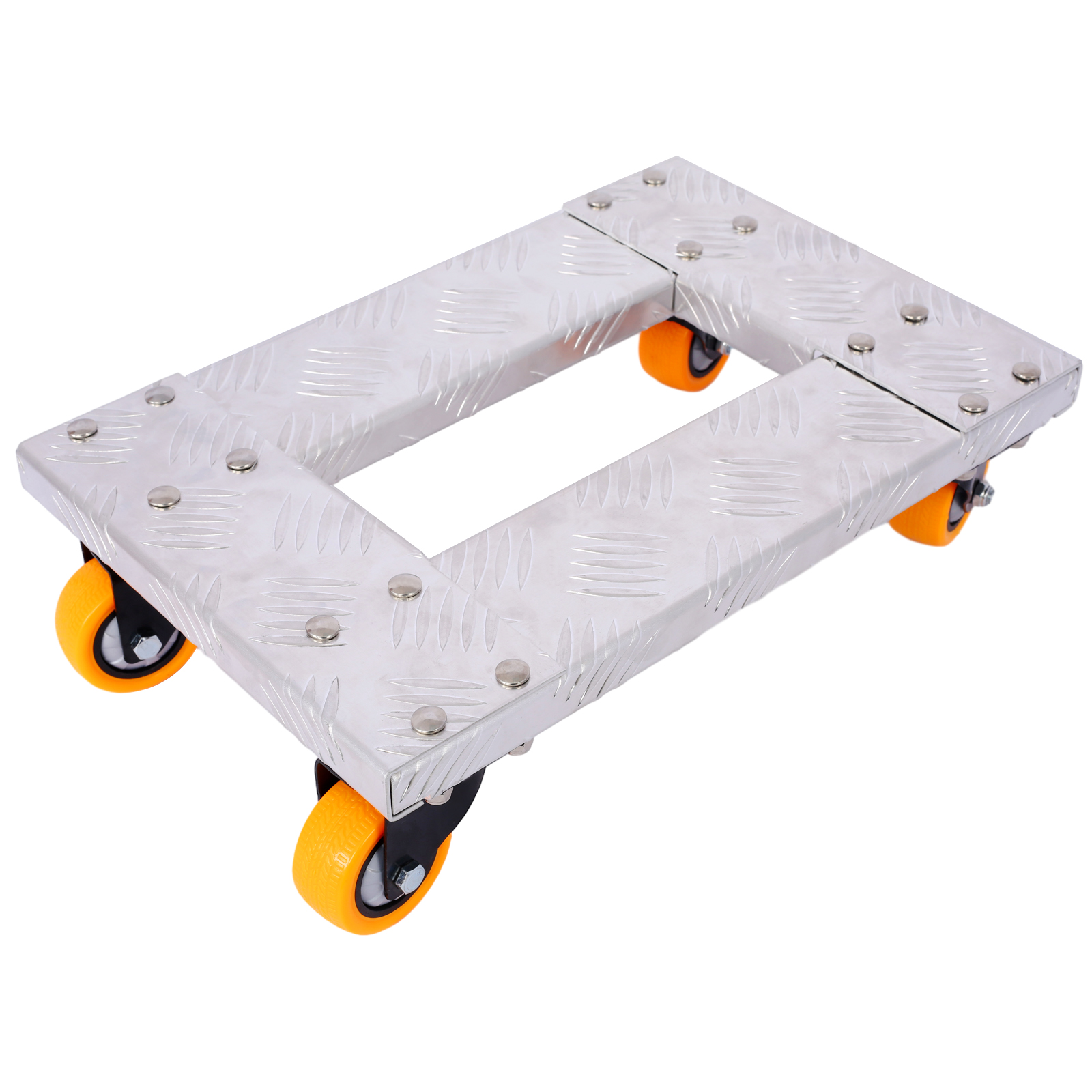 Heavy-Duty Transport Dolly with 3-Inch TPU Professional Casters & Brake Option - Image 6
