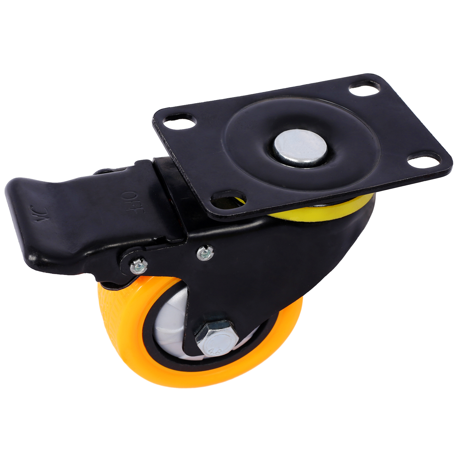 Heavy-Duty Transport Dolly with 3-Inch TPU Professional Casters & Brake Option - Image 10