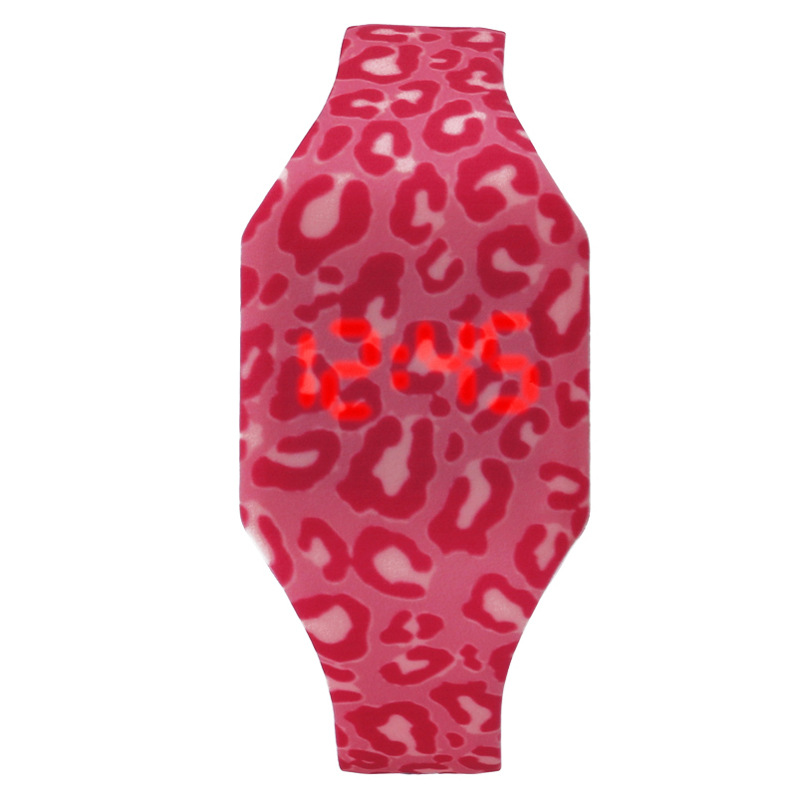 Trendy Kids Watch for Elementary School - Multifunction Alarm Clock with Light & Silicone Strap