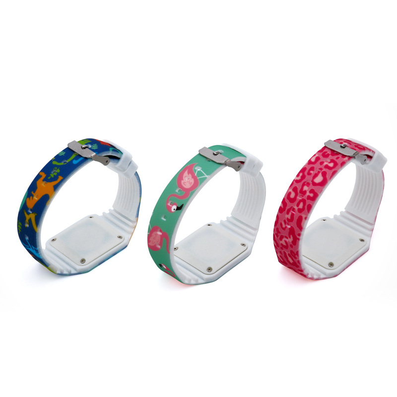 Trendy Kids Watch for Elementary School - Multifunction Alarm Clock with Light & Silicone Strap - Image 3