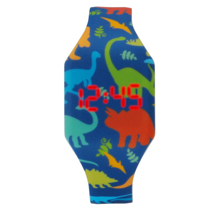 Trendy Kids Watch for Elementary School - Multifunction Alarm Clock with Light & Silicone Strap - Image 5