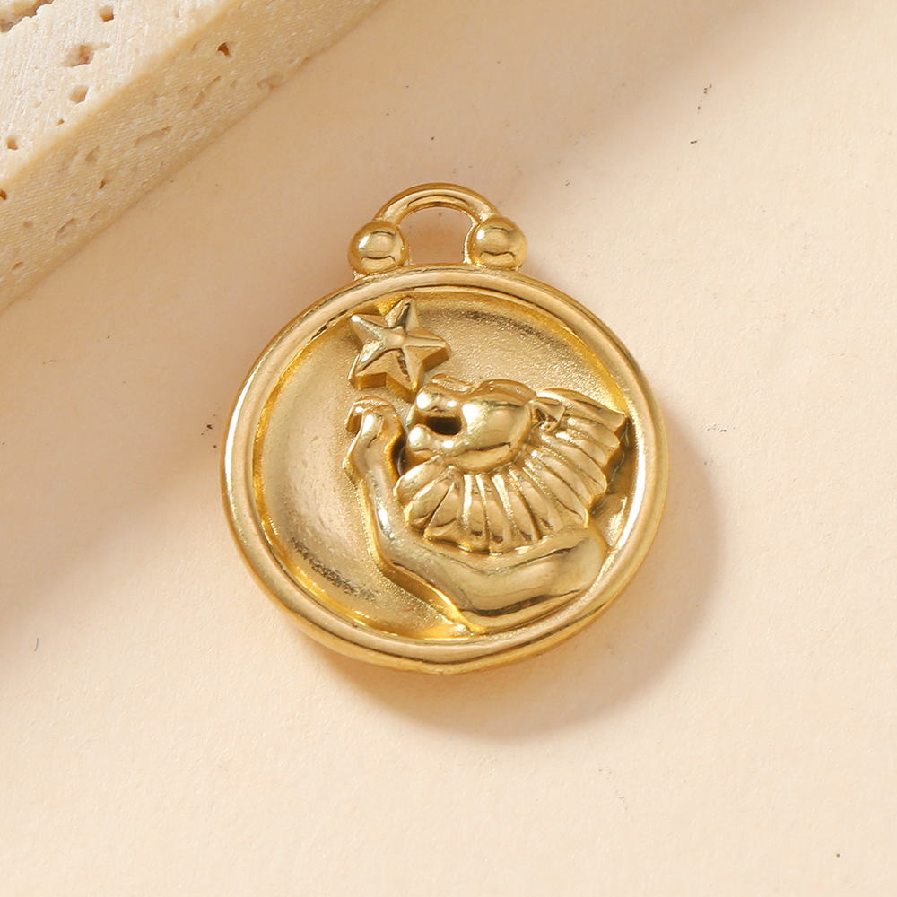 Twelve Constellation Single Pendant Casting DIY Accessories for Unique Creations - Image 2