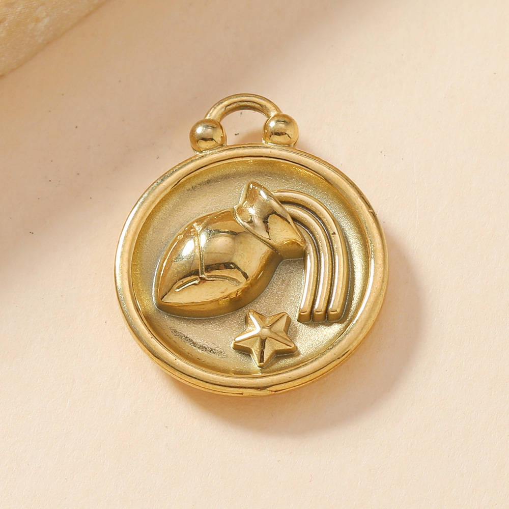 Twelve Constellation Single Pendant Casting DIY Accessories for Unique Creations - Image 5