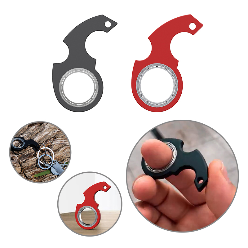 Creative Fidget Spinner Keychain - Hand Spinner Anti-Anxiety Toy & Stress Reliever, Kids' Finger Spinner & Bottle Opener - Image 11