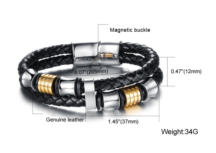 Magnetic Buckle Knitted Hand Chain - Stylish and Secure Wrist Accessory - Image 7