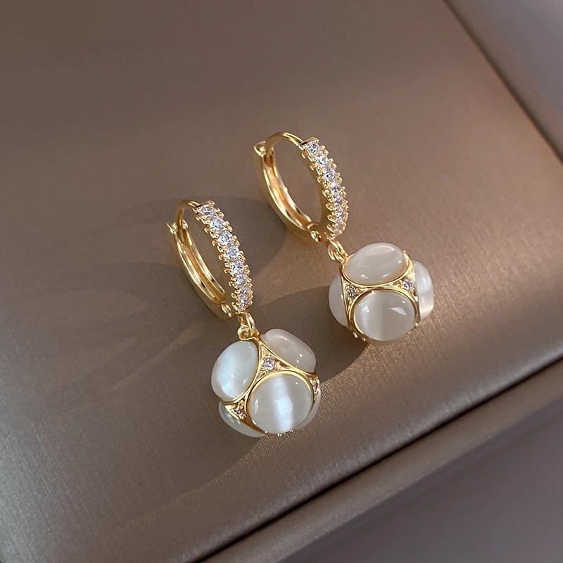 Delicate Opal Earrings for Women - Stylish Fashion Jewelry - Image 6