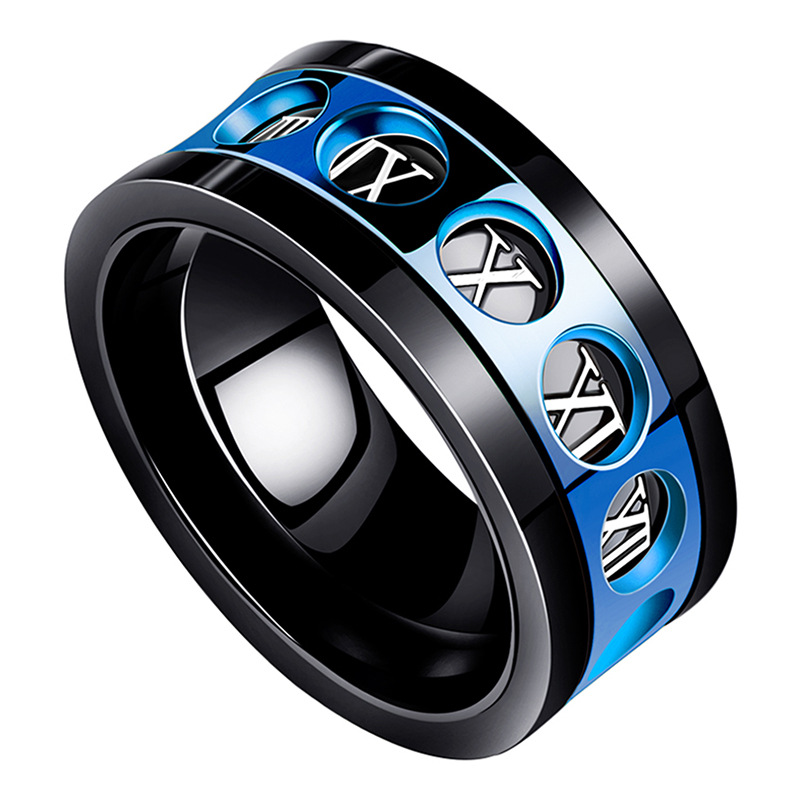 Trendy Titanium Steel Personality Ring - Hip Hop Simplicity Style - Image 14