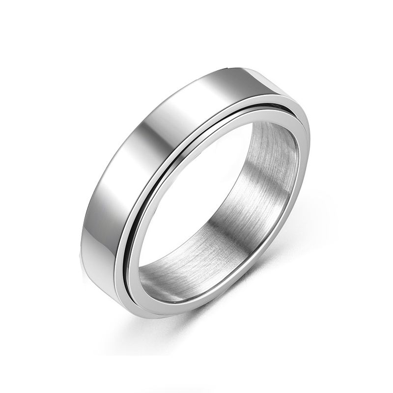 Trendy Titanium Steel Personality Ring - Hip Hop Simplicity Style - Image 16