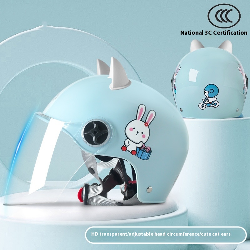 3C Certified Children's Helmet for Boys and Girls - Summer Electric Car Safety - Image 6