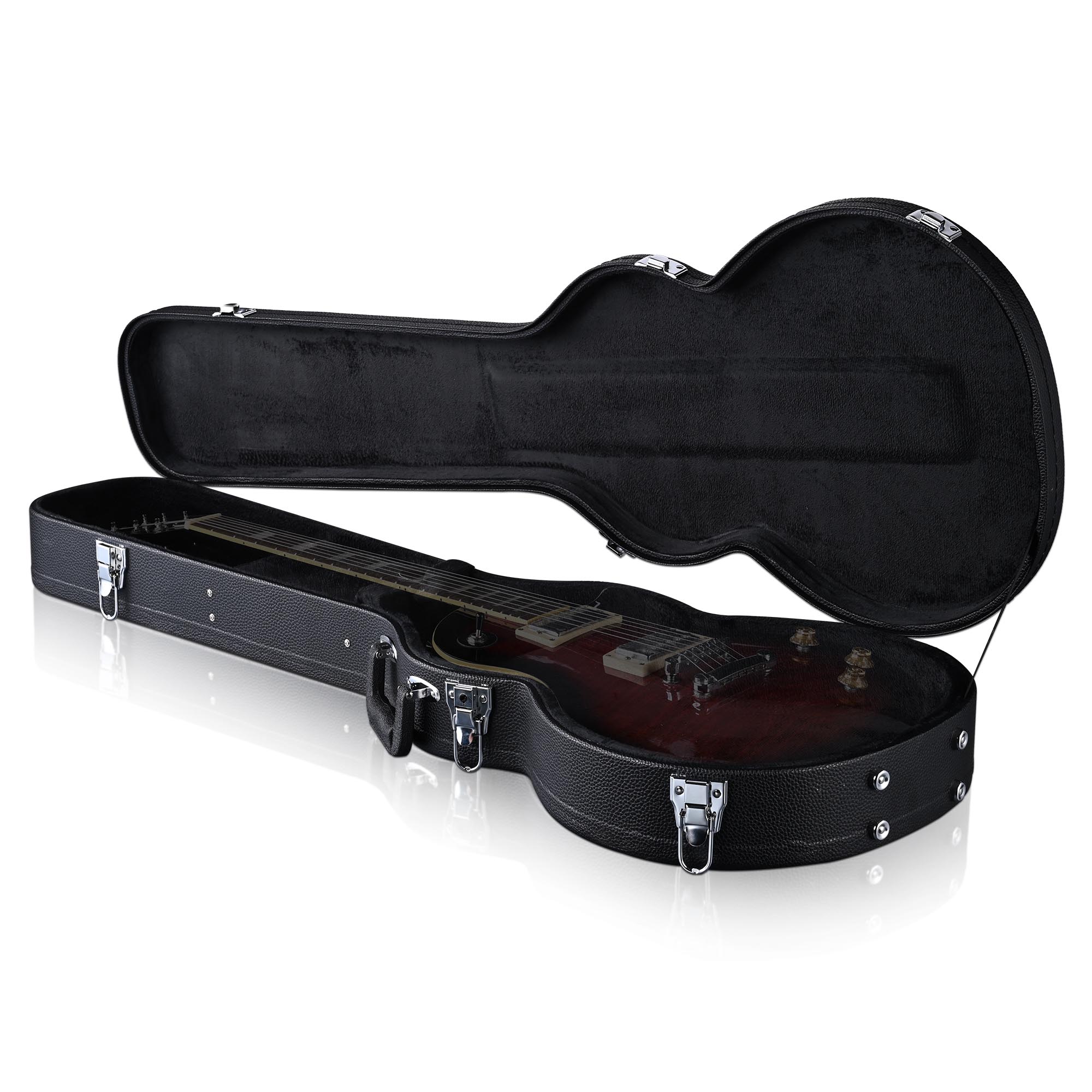 Folk Guitar Outer Box - Durable Hard Plywood with PU Leather Wrap, No Weekend Shipping - Image 8