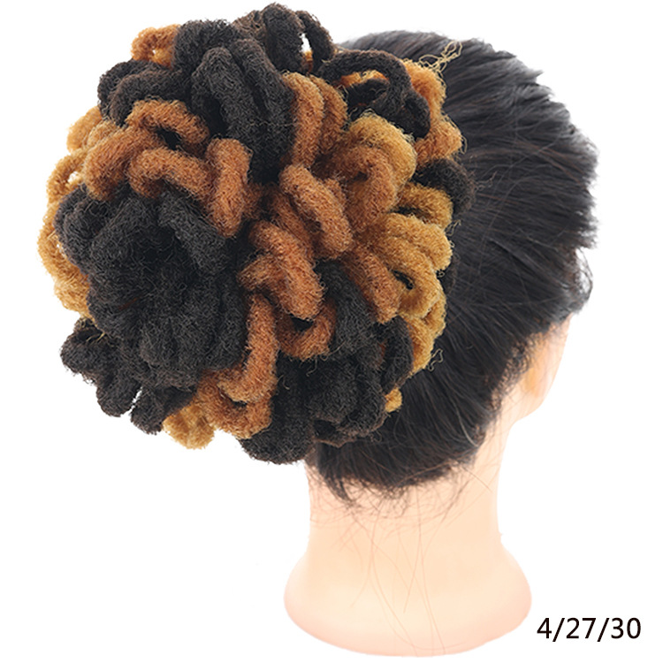 African Wig Bun Hair Bag - Drawstring Dreadlocks & Afro Hair Storage Solution - Image 12