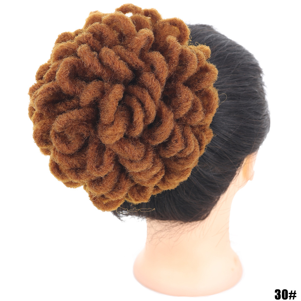 African Wig Bun Hair Bag - Drawstring Dreadlocks & Afro Hair Storage Solution - Image 21