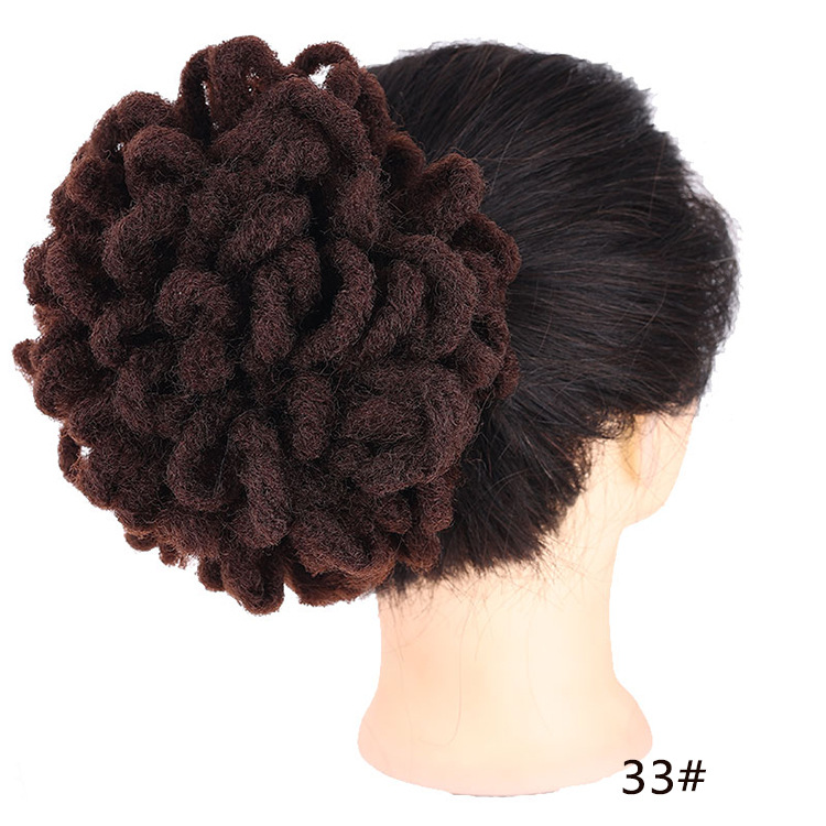 African Wig Bun Hair Bag - Drawstring Dreadlocks & Afro Hair Storage Solution - Image 28