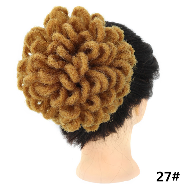 African Wig Bun Hair Bag - Drawstring Dreadlocks & Afro Hair Storage Solution - Image 35