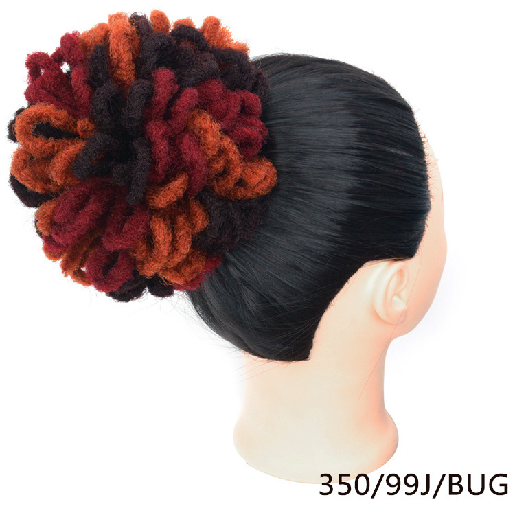 African Wig Bun Hair Bag - Drawstring Dreadlocks & Afro Hair Storage Solution - Image 36