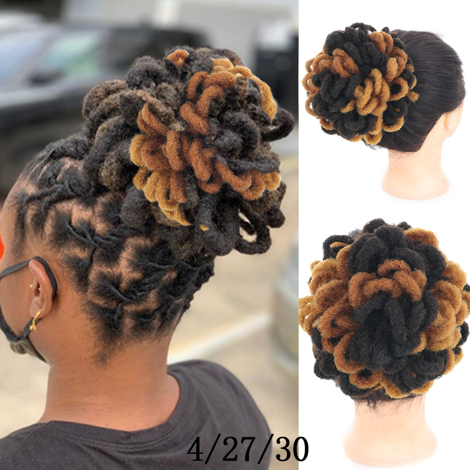 African Wig Bun Hair Bag - Drawstring Dreadlocks & Afro Hair Storage Solution - Image 39