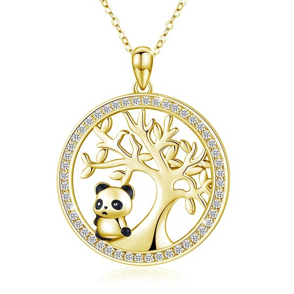 Charming Panda Pendant Necklace - A Unique Accessory for Animal Lovers - Image 2