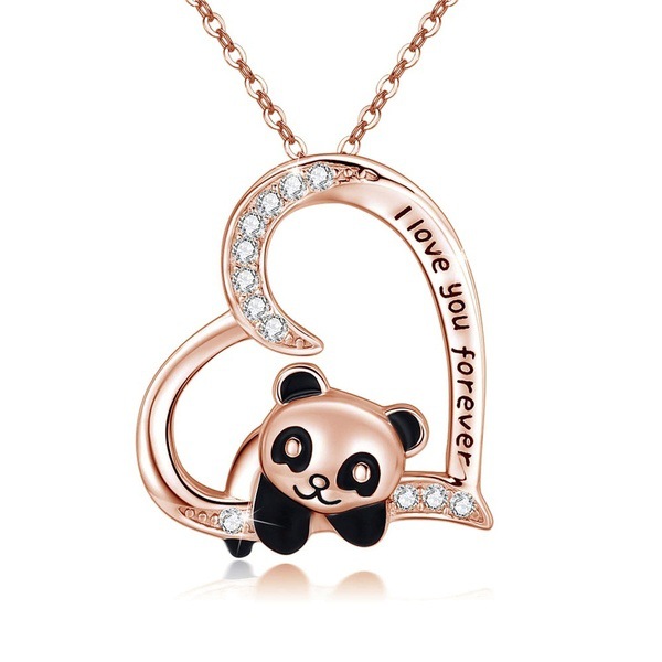 Charming Panda Pendant Necklace - A Unique Accessory for Animal Lovers - Image 3