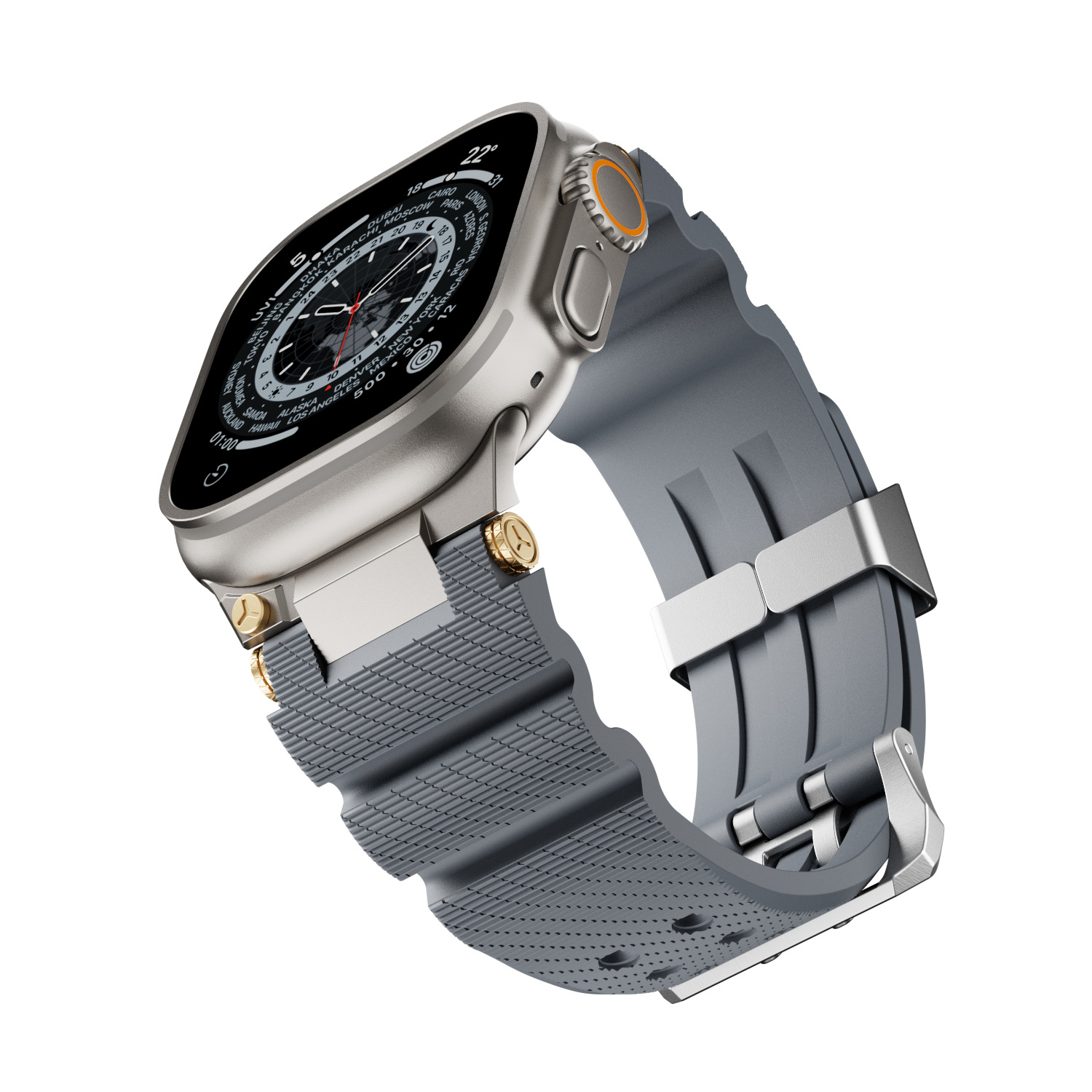 Durable Sports Silicone Watch Strap for Active Lifestyles - Image 2