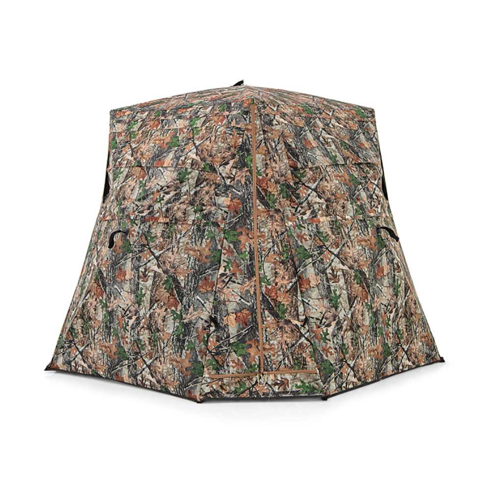 360-Degree One-Way See-Through Ground Hunting Blind for Deer & Turkey Hunting - Image 3