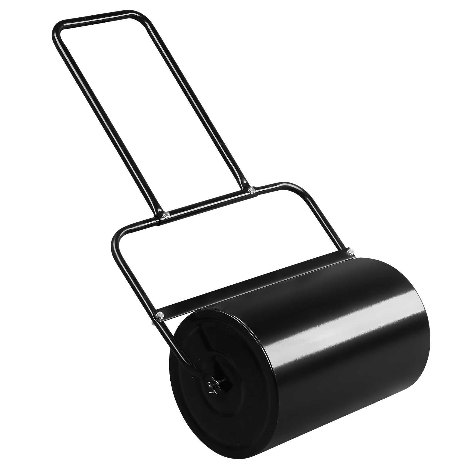 19-Inch Black Iron Cylindrical Lawn Roller for Perfectly Levelled Lawns - Image 10