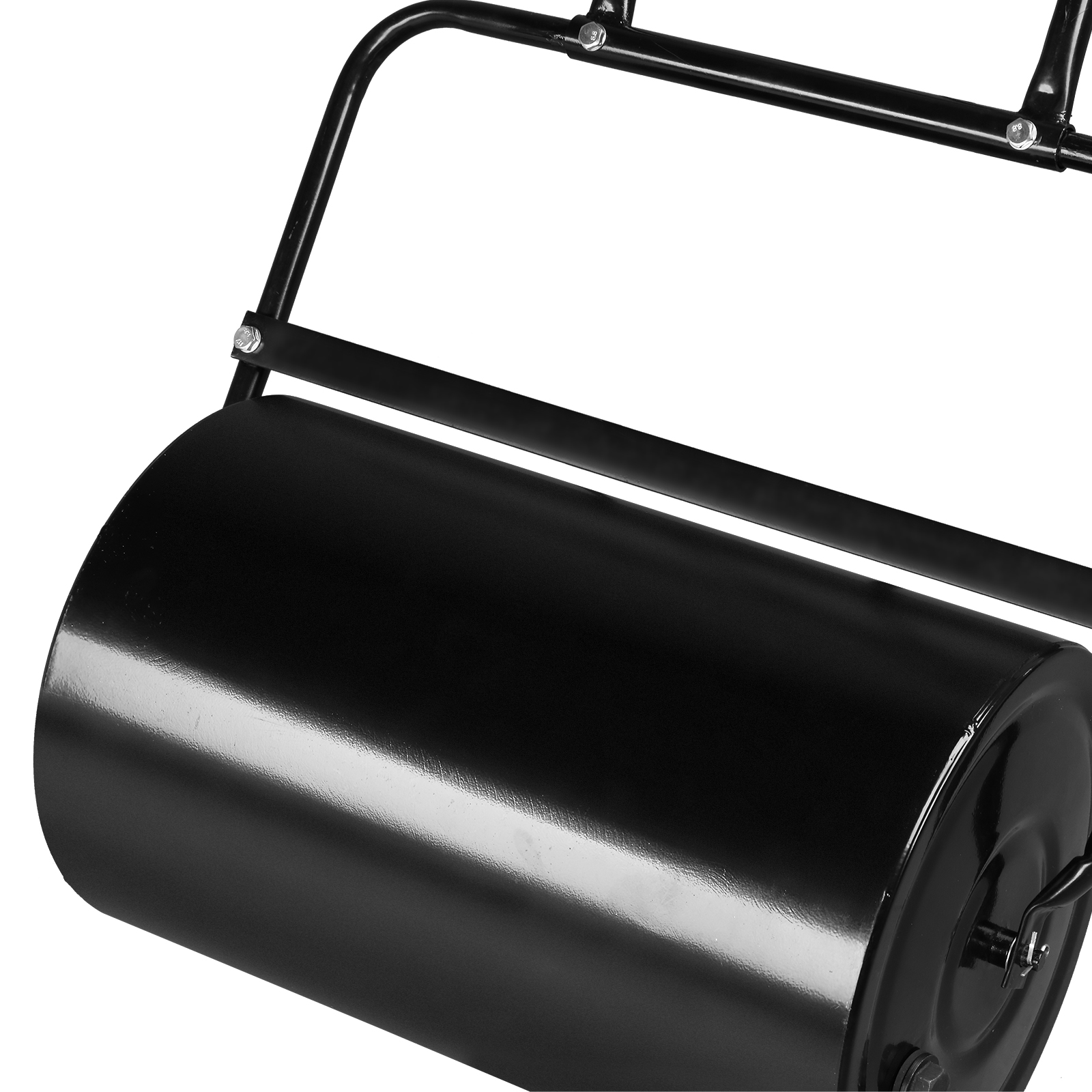19-Inch Black Iron Cylindrical Lawn Roller for Perfectly Levelled Lawns - Image 13