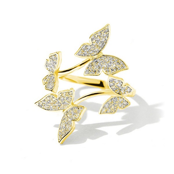 Adjustable Butterfly Ring - Stylish and Versatile Jewelry for Every Occasion - Image 5